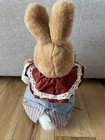 Eden Vintage 1990s Beatrix Potter Plush Mrs  Rabbit