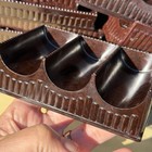 Lot  9  Vtg Bakelite Chip-o-racks Poker Cards Trays  Brown Swirl Mcm Art Deco