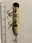 Vintage Original Heddon Wood Jointed Vamp Fishing Lure  Vg Color 