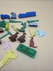 Vintage Lot Of 25 Cracker Jack Toy Charms Miniature Gumball Prizes Plastic