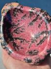 2 2 Pound  Rhodonite Manganese Silicate Polished   Rough Bowl