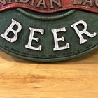 Vintage Moosehead Canadian Lager Beer 14  X 13  Plastic 3d Bar Sign Man Cave