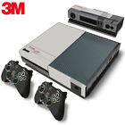 Xbox One Console Skin Decal Sticker Old Nes Retro   2 Controller Custom Design