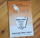 1948 Pennsylvania Rubber Co Football As Champions Play It Booklet Otto Graham 