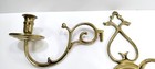Virginia Metalcrafters Colonial Williamsburg Cw 16-3 Brass Candleholder Sconces