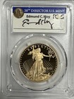 2021-w  50 Type 1 Advance Release Gold Eagle Pcgs Pr70dcam Proof Edmund Moy