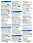 Quickbooks Online Training Guide Quick Reference Card 4 Page Cheat Sheet Help