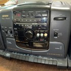 Vintage Fisher Ph-d340 Studio Standard Boombox Radio Cd Tape Player Tested Works