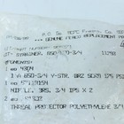 Ferco 905371 3 4  Bronze Y-strainer   Nipple 175psi 40 Mesh