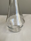 Vintage I Dream Of Jeannie Genie Bottle Clear Decanter Silver Screw Top Lid