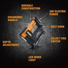 Freeman Pe4118gf 20 Volt Cordless 4-in-1 18-gauge 2  Flooring Nailer