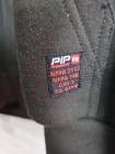 Pip Class 3 Hi Vis Safety Hooded Sweatshirt Silver Stripe Long Sleeve Small
