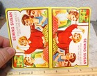 Vintage Sewing Susan Sewing Needle Book  Colorful  No Needles  Retro Graphics