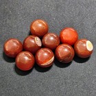 Lot Of 9 Natural Mini Carnelian Agate Sphere  Crystal Ball  Marble  Bead  101g
