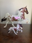 Breyer Horses  Classic Size Salem And Stablemate Mini Salem  Halloween 