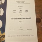 Souvenir Theatre Program  The Caine Mutiny Courtmartial Henry Fonda 1953 Hoch