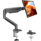 Single Monitor Arm Desk Mount Fits 13 To 32 Inch Computer Monitor  Holds 4 4    