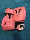 Title Boxing Club Pink Leather Boxing Gloves Sz Regular 