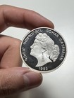 1 Oz 999 Silver Round - Gohar Gasparyan Opera Singer Armenia 1993 - Collectible