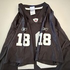 Vintage Reebok Nfl Randy Moss  18 Raiders Youth Jersey Size Large  14-16  Black