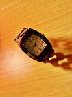 Vintage Women s Quartz Analog Square Bracelet Watch Brown Metal Dial