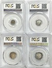  4  1895 Great Britain King Queen Victoria Maundy Money 4 Coin Set Pcgs Pl 66 67