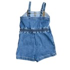 Abercrombie Kids Girls Kids Blue Denim Romper Shorts With Pockets Size 5 6