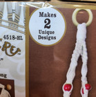 Design Works Zenbroidery 33  Macrame Plant Hangers Craft Kit Makes 2 Designs Art