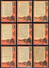 1966 Topps Usa Batman Black Bat Complete 55 Card Set Robin Joker Penguin