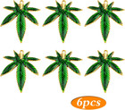 Maple Leaves Charms Tibetan Alloy Marijuana Leaf Charm Medical Pot Cannabis Tree