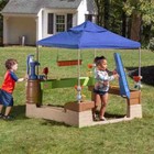 Playhouse Step 2 Two Childrens Water Play Table Playset Fun Outdoor Sensory New