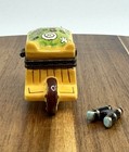 Porcelain Hinged Trinket Box Garden Wheelbarrow And Binoculars