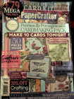 Paper Crafter  158 Nancy Watt Special  cardmaking Pack   Peonies   Pomegranates 