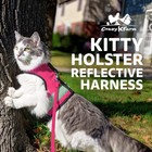 Reflective Cat Harness - High-visibility Cat Vest For Day   Night   Secure 