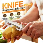 3-in-1 Multifunctional Peeler Stainless Steel Grater Slicer Wooden Handle Opener