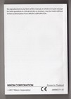 Nikon D850 Genuine Camera Instruction Book   Manual   User Guide In English