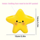 1 Pc Cute Star Toothbrush Holder Freestanding Bathroom Organizer