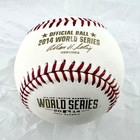 2014 Mlb Official World Series Baseball For Autographs Giants Vs  Royals