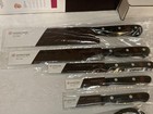 Wusthof Gourmet 7 Piece Knife Block Set In Box Sealed