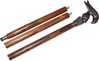 Wooden Walking Cane New Model Antique Eagle Head Handle Brown Walking Stick C   