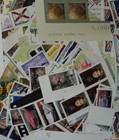Mixed 50 Of Multiples   Strips   Singles Of 42   Us Postage Stamps  Usa Fv  21 00