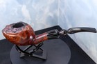 Irc Half Town Made In Denmark Freehand Xl Forward Tilt Egg Shape Tobacco Pipe