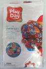 Play Day Water Toy Child Swim Set  float  Tube  Ball  Shark 
