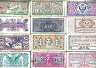 Us Military Payment Certificate      10 Cents X 12 Diff Series      lot 4549