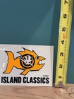 1980 s Island Classic Surf Brand Sticker Vintage Original Sunset Beach Hawaii