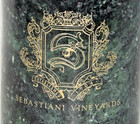 Vintage Sebastiani Vineyards Green Verdi Marble Wine Bottle Chiller
