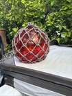 Japanese Glass Fish Floats - Red- Large