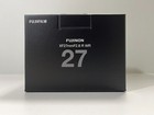 New Fujifilm Fuji Fujinon Xf 27mm F2 8 R Wr Lens Black