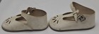 Vintage Leather Baby Shoes  Man Made In The U s a  Doll 318 2