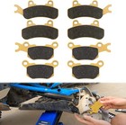 Front And Rear Ceramic Brake Pads Kit Fit For Can Am Defender 800 1000 2016-2021